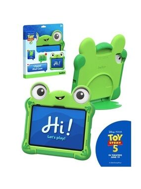 NIB. Belkin Toy Story Lilypad Frog Green iPad Case